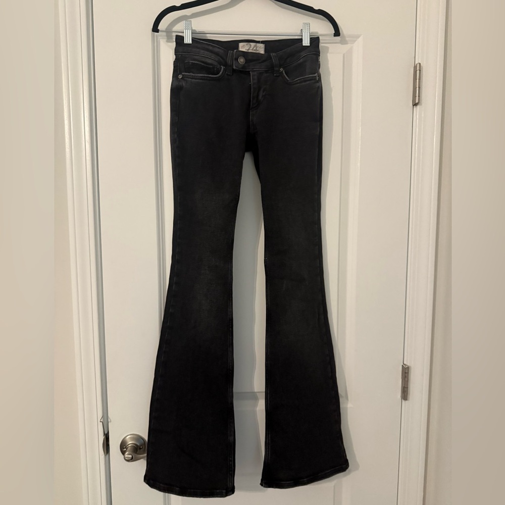 We the Free Black Flare Jeans
